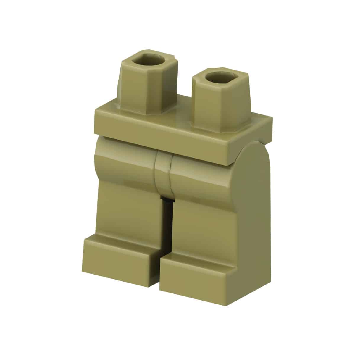 LEGO Minifigure Legs Plain Monochrome - Dark tan